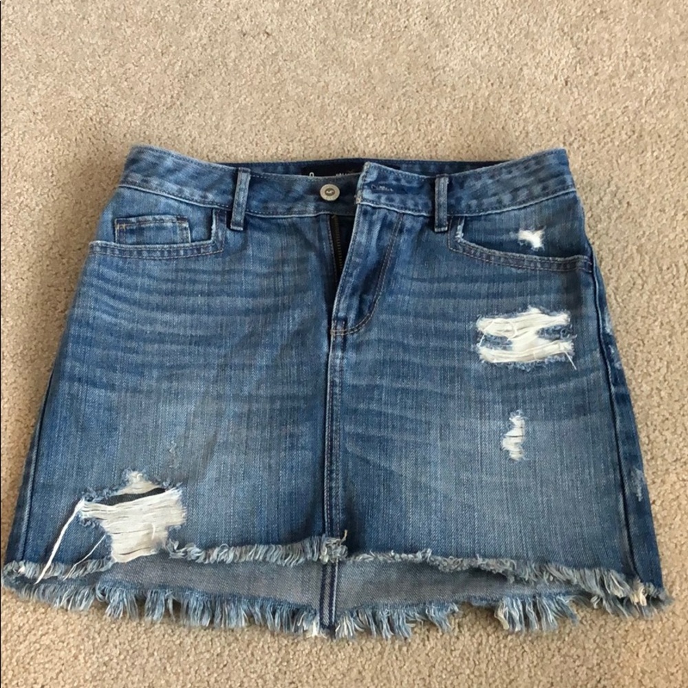 New hollister Jean skirt